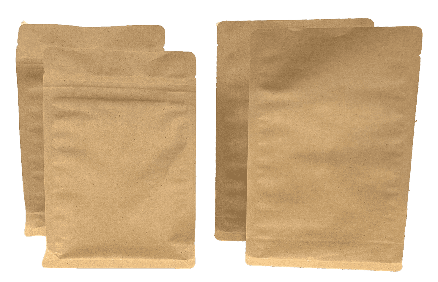 Brown Paper Flat Bottom Bag